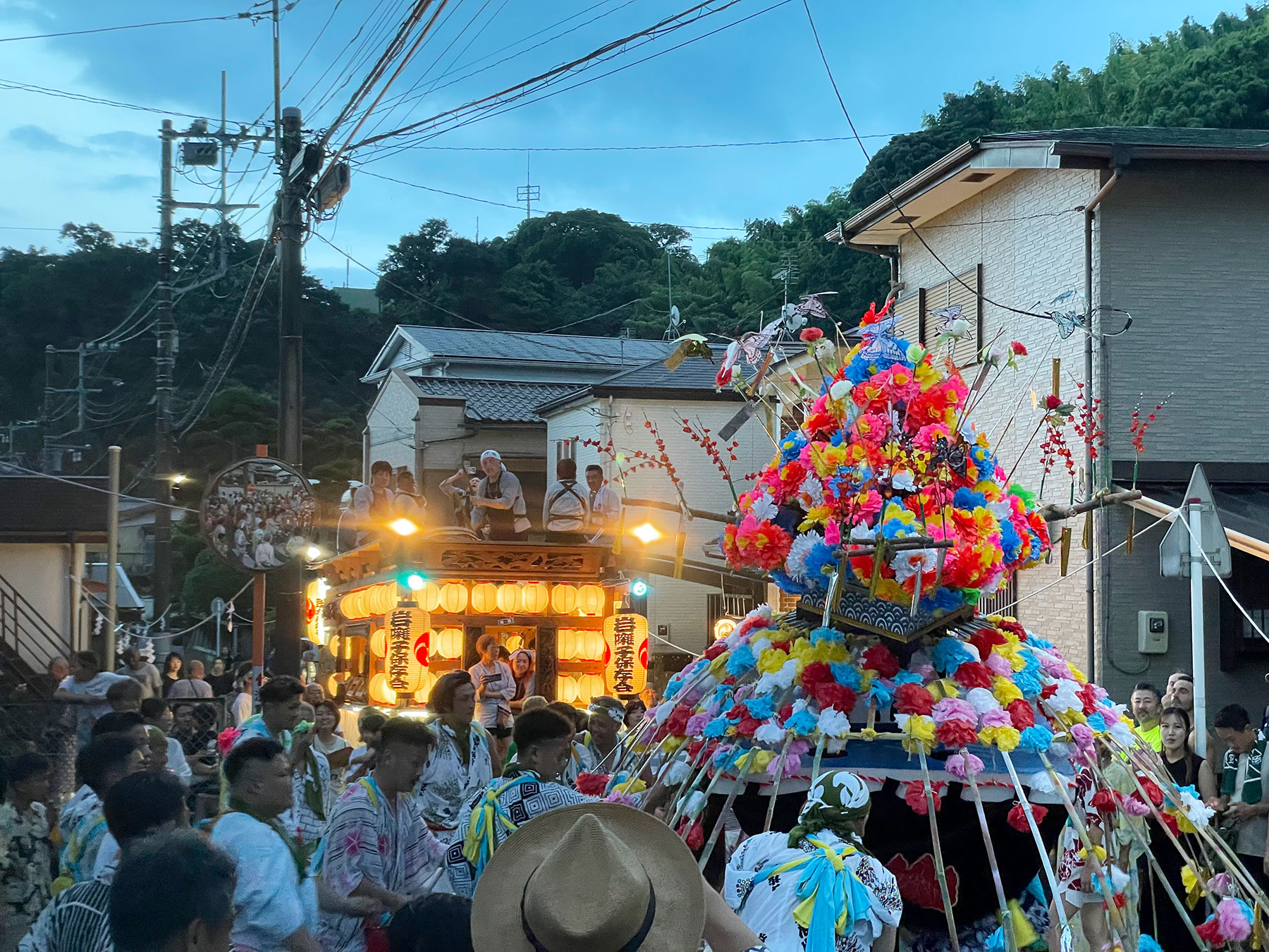 岩兒子神社例大祭